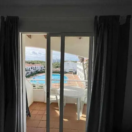 Mitjana Apartamento Con Piscina Ciutadella  Esterno foto
